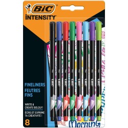 CIENKOPIS BIC INTENSITY FINE 946047 MIX*8 BLISTER 8SZT