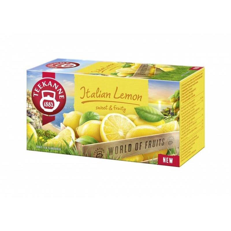 HERBATA ITALIAN LEMON TEEKANNE WORLD OF FRUITS 20 TOREBEK