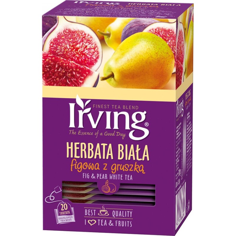 HERBATA BIAŁA IRVING 20 TOREBEK