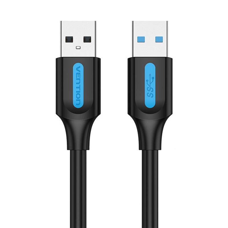 KABEL USB 3.0 VENTION CONBI 2A 3M CZARNY PVC