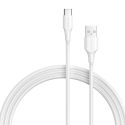 KABEL USB 2.0 A DO USB-C 3A VENTION CTHWF 1M BIAŁY