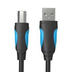 KABEL DO DRUKARKI USB 3.0 A DO USB-B VENTION VAS-A16-B150 1,5M CZARNY