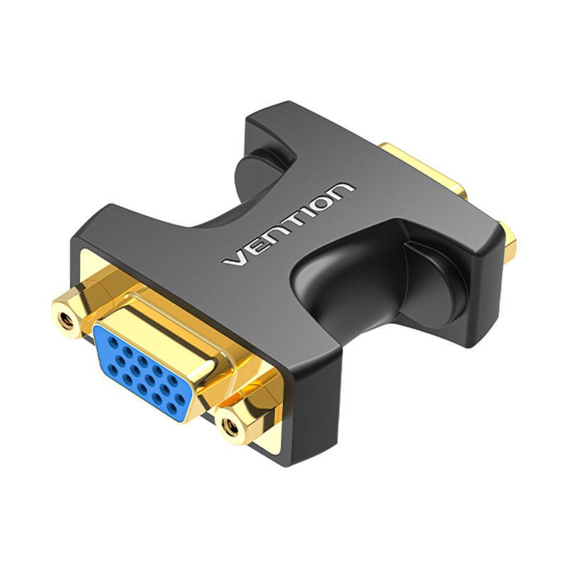 ADAPTER VGA ŻEŃSKI DO ŻEŃSKI VENTION DDGB0 1080P 60HZ (CZARNY)