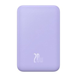 MAGNETYCZNY MINI POWERBANK BASEUS 5000MAH 20W (FIOLETOWY)