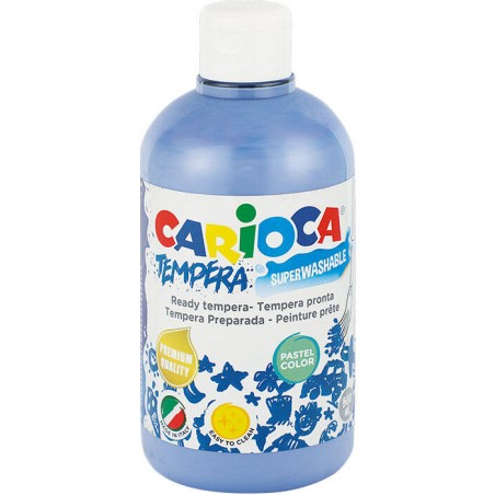 FARBA TEMPERA CARIOCA KO027/44 170-2587 500ML PASTEL NIEBIESKA