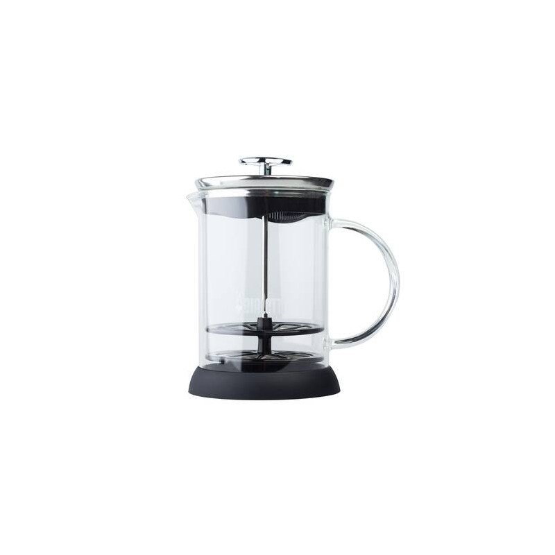 KAWIARKA BIALETTI CAPPUCCINATORE VETRO 6TZ - RĘCZNY SPIENIACZ DO MLEKA 330ML