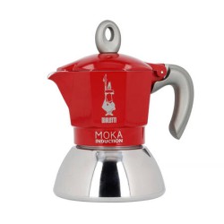 KAWIARKA BIALETTI NEW MOKA INDUCTION 2TZ CZERWONA