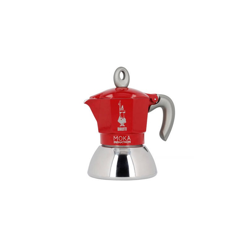 KAWIARKA BIALETTI NEW MOKA INDUCTION 2TZ CZERWONA