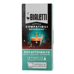 KAWA W KAPSUŁKACH BIALETTI - NESPRESSO DECAF - 10 KAPSUŁEK