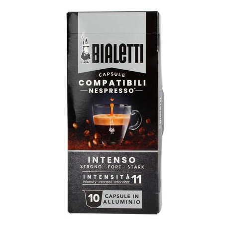 KAWA W KAPSUŁKACH BIALETTI - NESPRESSO INTENSO - 10 KAPSUŁEK