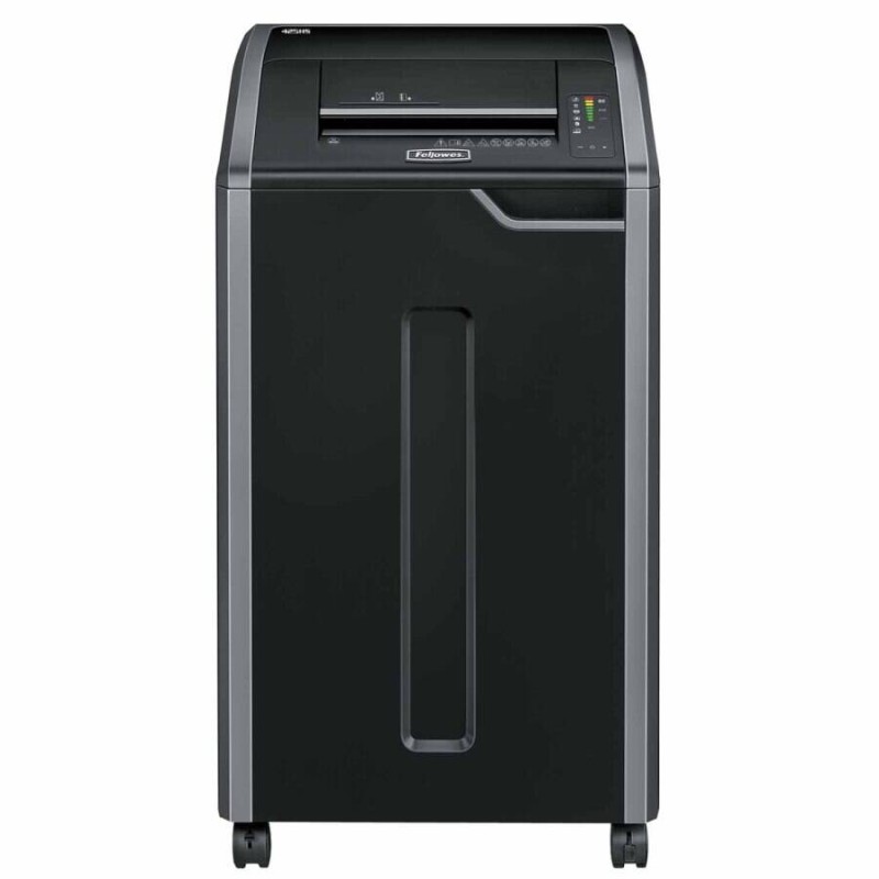 NISZCZARKA P-7/T-6 OTWÓR 305MM FELLOWES 425HS 100063597 CZARNA 10KRT SCINKI 1X5MM 121 LITRÓW