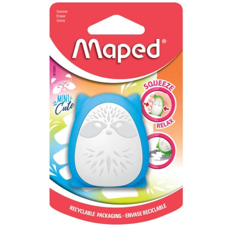 GUMKA MAPED MINI CUTE SQUEEZE NIEBIESKA BLISTER