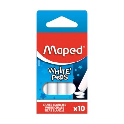 KREDA MAPED WHITEPEPS BIAŁA 10 SZTUK