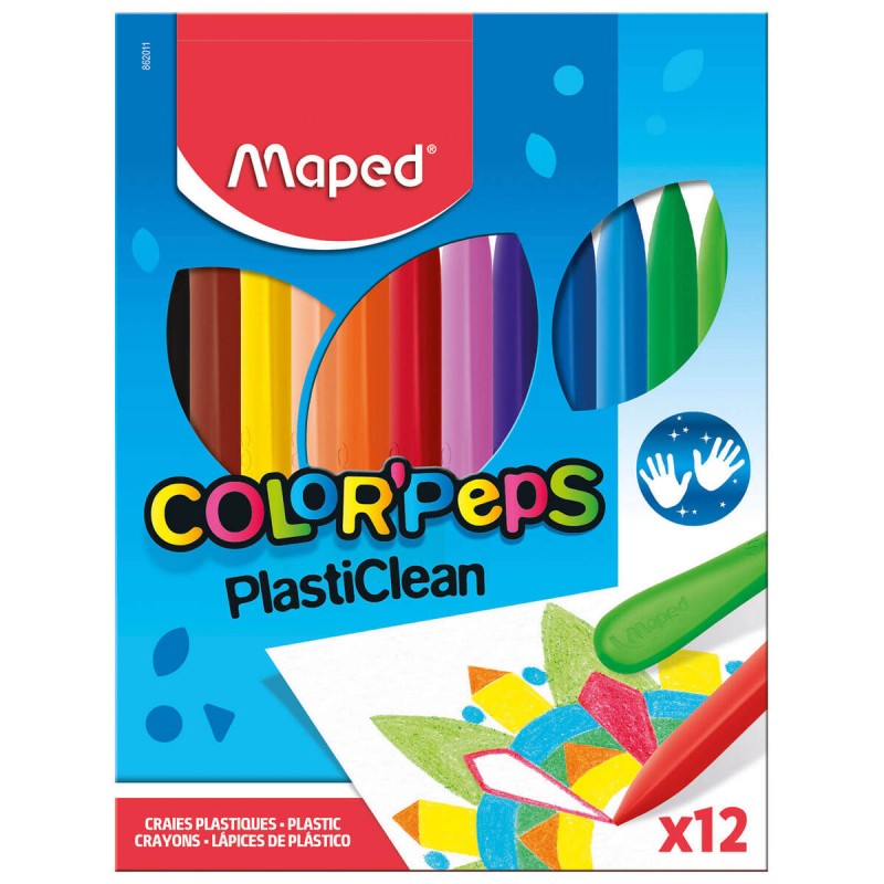 KREDKI MAPED COLORPEPS PLASTIKOWE 12 SZT