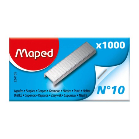 ZSZYWKI MAPED NO.10 1000 SZT PUDEŁKO