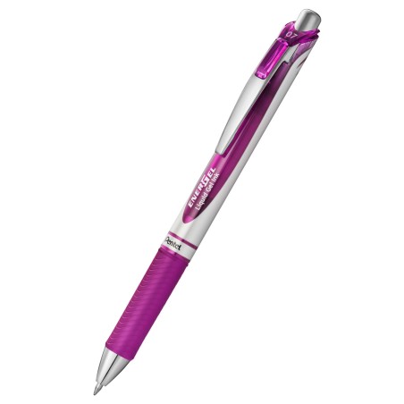 DŁUGOPIS KULKOWY PENTEL ENERGEL BL77-V4 MAGENTA 0.7