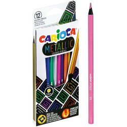 Kredki CARIOCA metaliczne