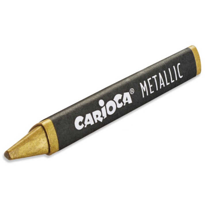 Kredki świecowe CARIOCA metaliczne
