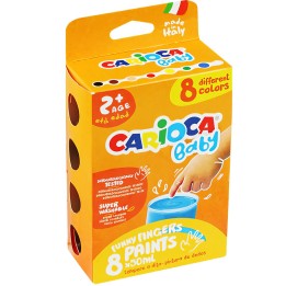Farby CARIOCA tempery do malowania palcami