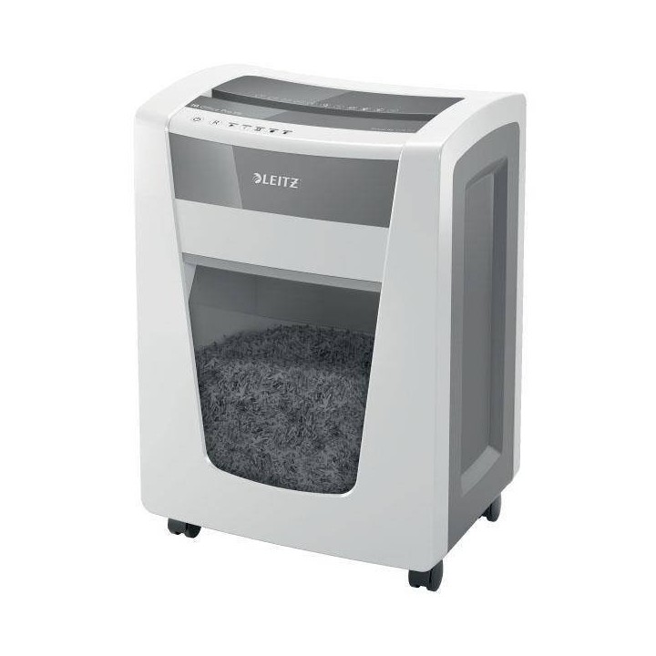 NISZCZARKA P5 A4 LEITZ IQ OFFICE PRO 80050000 15 KARTEK ŚCINKI 2X15MM 30 LITRÓW