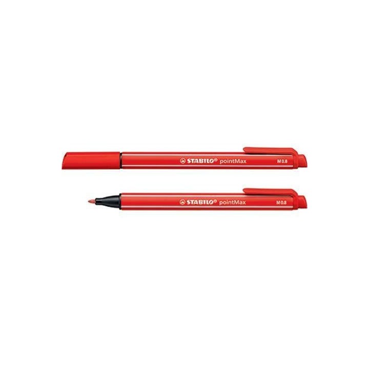 CIENKOPIS STABILO POINT MAX 488/48 CZERWONY 0.8