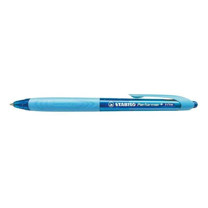 DŁUGOPIS AUTOMATYCZNY STABILO PERFORMER 328/3-41 NIEBIESKI 0.5 OB. NIEBIESKO-NIEBIESKA
