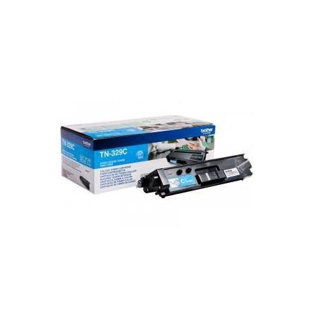 TONER ORYGINALNY BROTHER TN329C CYAN 6000 STRON