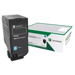 TONER ORYGINALNY LEXMARK 75B20C0 CYAN 10000 STRON