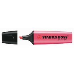ZAKREŚLACZ STABILO BOSS 70/40 CZERWONY 2-5MM