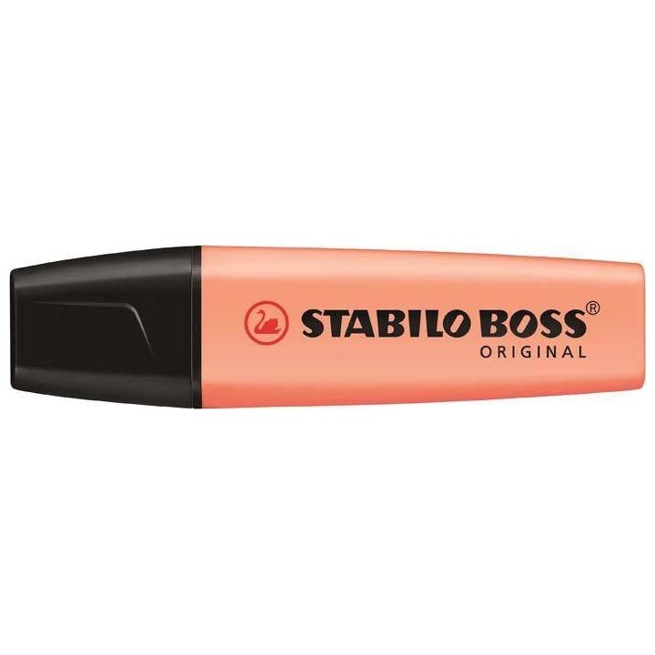 ZAKREŚLACZ STABILO BOSS 70/126 POMARAŃCZOWY PASTEL 2-5MM