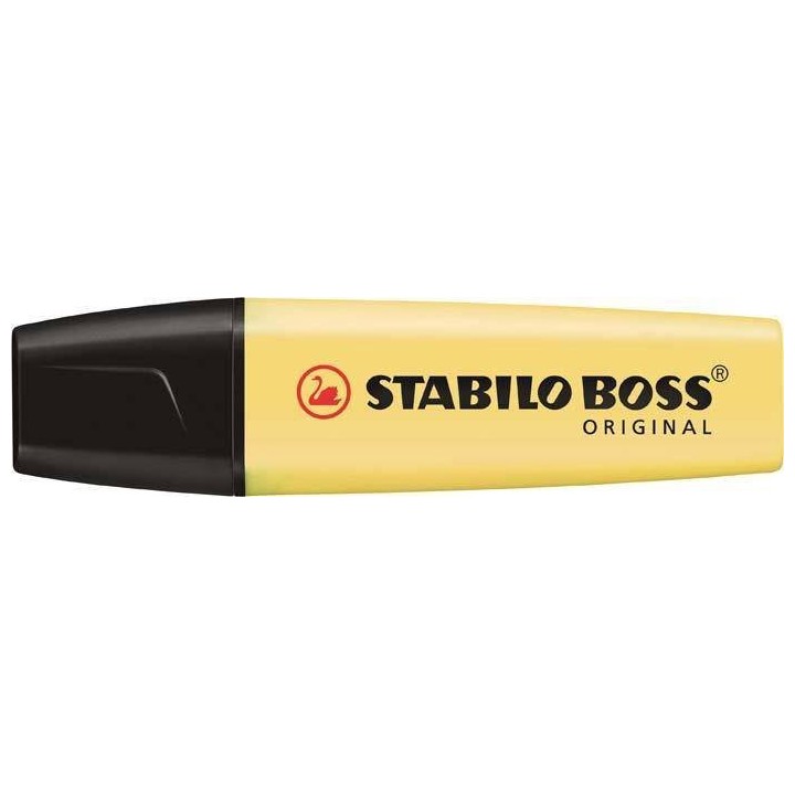ZAKREŚLACZ STABILO BOSS 70/144 ŻÓŁTY PASTEL 2-5MM