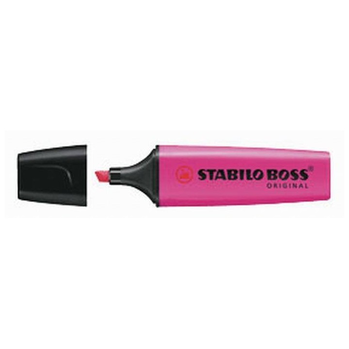 ZAKREŚLACZ STABILO BOSS 70/56 RÓŻOWY 2-5MM