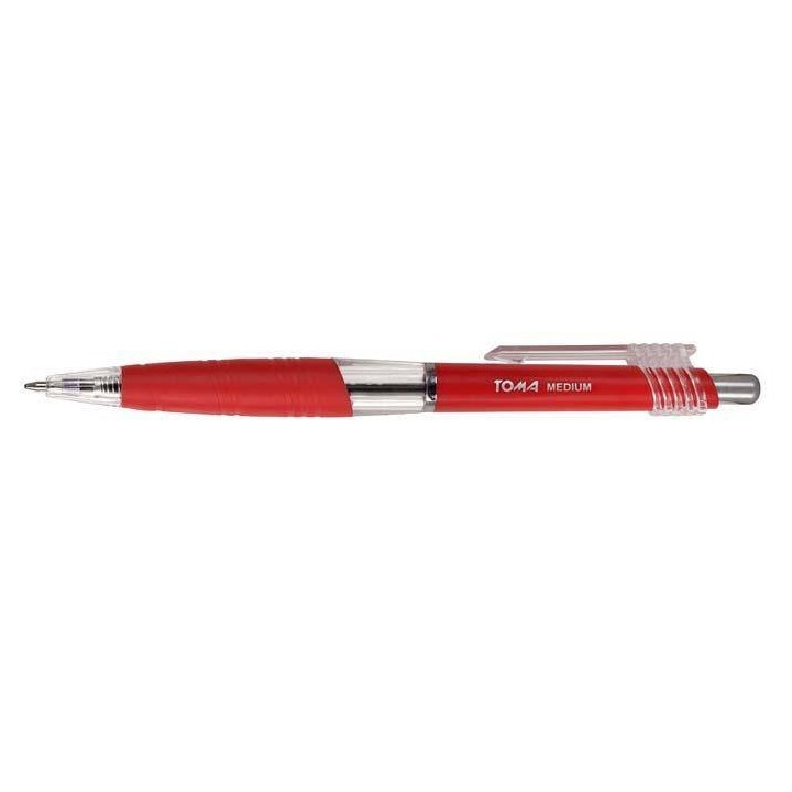 DŁUGOPIS AUTOMATYCZNY TOMA MEDIUM TO-038 2 2 CZERWONY 1.0