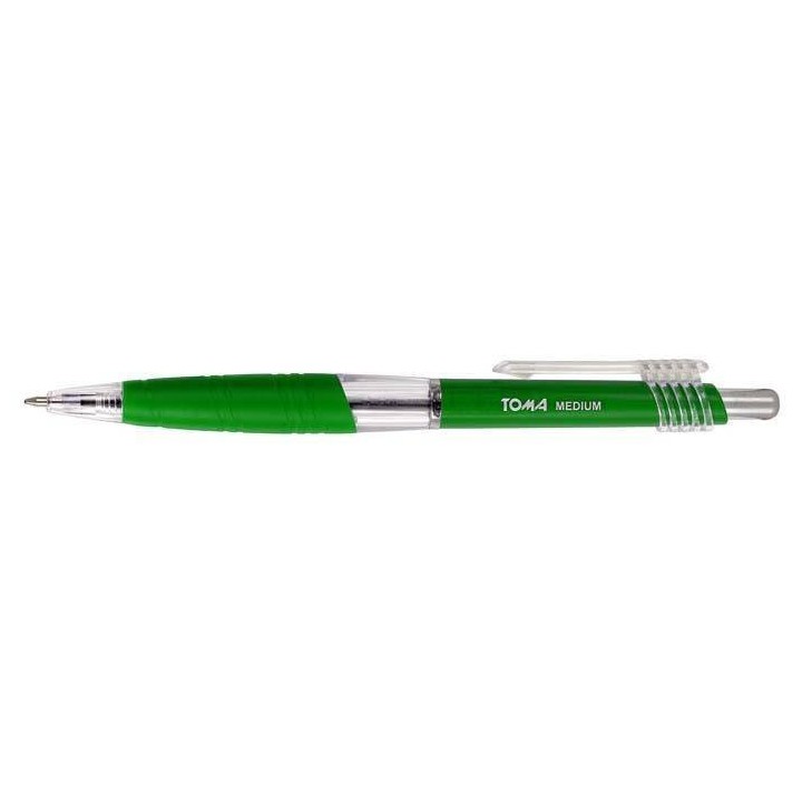 DŁUGOPIS AUTOMATYCZNY TOMA MEDIUM TO-038 4 2 ZIELONY 1.0