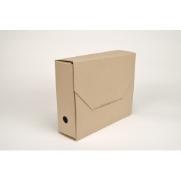 PUDŁO ARCHIWIZACYJNE EASYWINGS BEZKWAS 1300G 410X330X110 MM SZAROBRĄZOWE