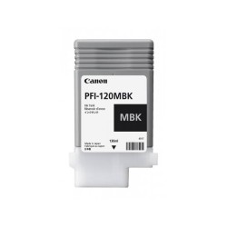 TUSZ ORYGINALNY CANON PFI120MBK 2884C001 MATTE CZARNY 130 ML