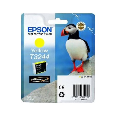 TUSZ ORYGINALNY EPSON T3244 C13T32444010 YELLOW  14 ML