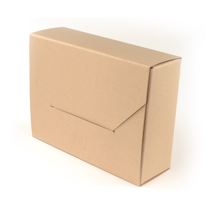 PUDŁO ARCHIWIZACYJNE EASYWINGS BEZKWAS 350x260x90 MM 1300G SZAROBRĄZOWE