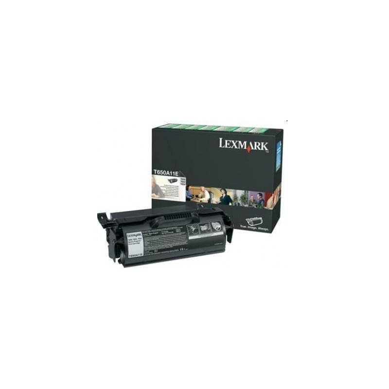 TONER ORYGINALNY LEXMARK T650A11E CZARNY 7000 STRON