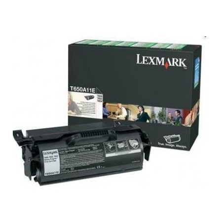 TONER ORYGINALNY LEXMARK T650A11E CZARNY 7000 STRON