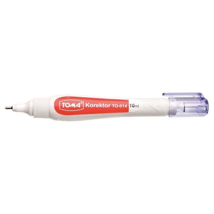 KOREKTOR W PIÓRZE 10ML TOMA TO-014 0 2 METALOWA