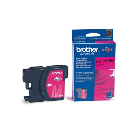 TUSZ ORYGINALNY BROTHER LC1100M MAGENTA 325 STRON PO TERMINIE