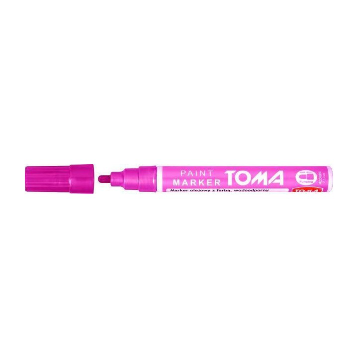 MARKER OLEJOWY TOMA 440 TO-440 RÓŻOWY RÓŻOWY 2.5MM