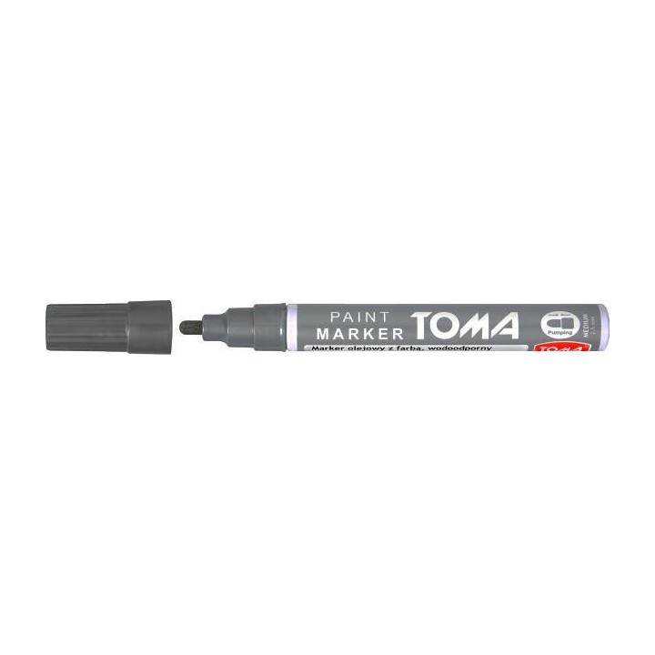 MARKER OLEJOWY TOMA 440 TO-440SZARY SZARY 2.5MM