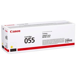 TONER ORYGINALNY CANON CRG055Y 3013C002 YELLOW  2100 STRON