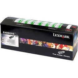 TONER ORYGINALNY LEXMARK E450H31E CZARNY 11000 STRON