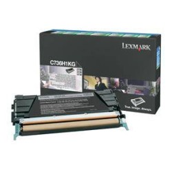 TONER ORYGINALNY LEXMARK C736H1KG CZARNY 12000 STRON