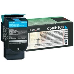 TONER ORYGINALNY LEXMARK C540H1CG CYAN 2000 STRON