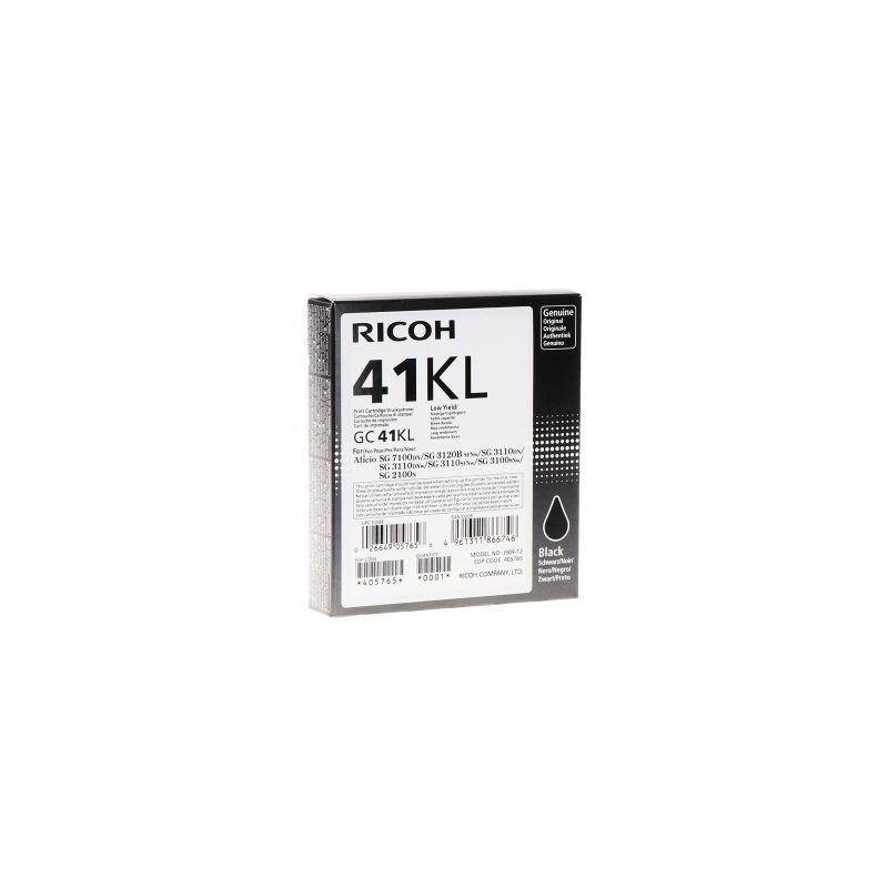 ŻEL KASETA ORYGINALNA RICOH GC41KL 405765 CZARNY 600B STRON