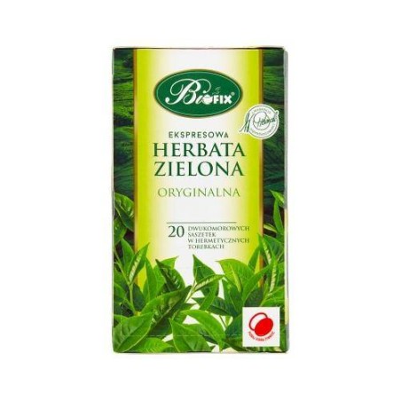 HERBATA ZIELONA BIFIX PREMIUM 20 TOREBEK